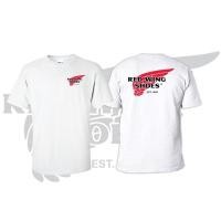 ราคา เสื้อยืดผ้าฝ้าย Red Wing White Edition (49660539420)