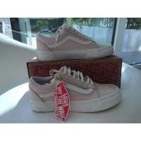 ราคา (New) Vans old skool Zip (leather) สีชมพูพาสเทล (65376193)