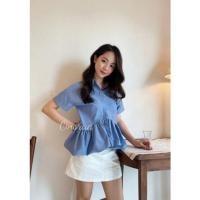 ราคา [โมเดลมาใหม่] เสื้อเชิ้ต BABYDOLL HYBRID (46611681466)