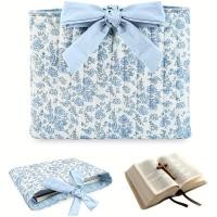 ราคา กระเป๋าเก็บหนังสือดอกไม้, ผูกกระเป๋าผ้าขนาดเล็ก, กระเป๋าเครื่องสําอางความจุขนาดใหญ่, มัลติฟังก์ชั่น, ใช้งานได้จริงและน้ําหนักเบา (51862143549)