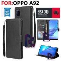 ราคา OPPO A92 FLIP WALLET LEATHER PREMIUM LEATHER FLIP COVER OPPO A92 FLIP CASE (56706313506)