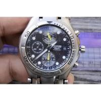 ราคา นาฬิกา Vintage มือสองญี่ปุ่น Alba Roox Titanium Chronograph 7T92 0FJ0 ผู้ชาย ระบบ Quartz ทรงกลม 45mm ใช้งานได้ปกติ (24738538266)