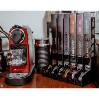 ราคา ชั้นวางแคปซูลกาแฟ nespresso capsule holder กล่องอะคริลิคสำหรับใส่แคปซูลกาแฟแบบไหลลงอัตโนมัติ (7929419543)