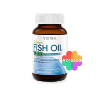 ราคา Vistra Salmon Fish Oil 1000mg 100caps น้ำมันปลา แซลมอน ขนาด 45 แคปซูล และ 100 แคปซูล (18471487671)
