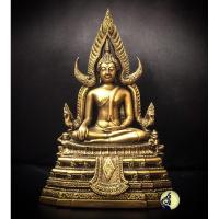ราคา พระพุทธชินราช พระบูชา ปางสะดุ้งมาร ปางมารวิชัย หน้าตัก 5นิ้ว สีทองเก่า (8255830169)