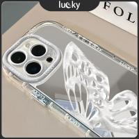 ราคา Lucky Star ผีเสื้อสีชมพู เคสโทรศัพท์มือถือTPU คส ไอโฟน 16/15/11 ใหม่ 13 14promax หญิง pro สองชั้น คส ไอโฟน12 เคส (26619676523)