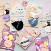 ราคา ฟองน้ําพัฟ Make Up ชุดฟองน้ํา 4 ชิ้นสามเหลี่ยมแป้งฟองน้ําผสมเครื่องสําอาง Applicator เครื่องมือความงาม Foundation (49912991476)