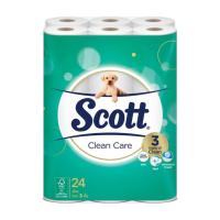 ราคา [0211475] Scott Clean Care Clean Care 24Rolls (46962570296)