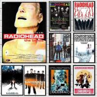 ราคา HGYI สแกนดิเนเวียนคลาสสิก Vintage Wall Art Rock Band Radiohead เพลงผ้าใบภาพวาดโปสเตอร์และพิมพ์บ้านห้องนอนห้องนั่งเล่นตกแต่ง (58162992323)