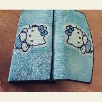 ราคา Stingray lady purse กระเป๋าสตางค์หนังปลากระเบนแท้ (3341151812)