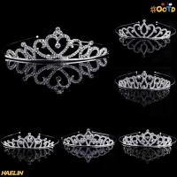 ราคา HAELIN คริสตัลงานแต่งงาน Tiaras สําหรับผู้หญิง Royal เครื่องประดับผมเจ้าสาวเครื่องประดับผม (50407497816)