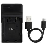 ราคา Norifon EN-EL19 เครื่องชาร์จ USB สําหรับ Nikon Coolpix S33, S7000, S6900, S2800, S100, S3100, S4100, S4300, S5200, S6500 (29719194038)