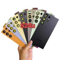 ราคา ฝาหลังแบตเตอรี่สําหรับ Samsung Galaxy S24 Ultra S928B แผงกระจกด้านหลังพร้อมอะไหล่ซ่อมเลนส์กล้อง (51401705211)