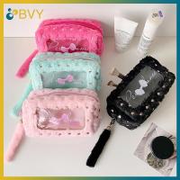 ราคา BVY ตุ๊กตา PVC Y2K Bow กระเป๋าเครื่องเขียน Desktop Storage Bowknot สไตล์เกาหลีกล่องดินสอ Aesthetic Ins สไตล์โบว์กระเป๋าดินสอเด็ก (46311782944)