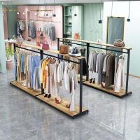 ราคา ราวแขวนเสื้อผ้าแบบเสาเดี่ยวตั้งพื้น ราวแขวนเสื้อโค้ทสำหรับร้านขายเสื้อผ้า ราวแขวนเสื้อผ้าสำหรับบ้าน ชั้นวางของในห้างสรรพ (27043930072)