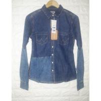 ราคา Wrangler เสื้อเชิ๊ตยีนส์แขนยาว ผู้หญิง ไซส์ S (5416073660)