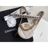 ราคา ชาแนล ชาแนล สไตล์ใหม่รอบกระเป๋าโซ่กระเป๋ารอบเค้กหนึ่งไหล่ กระเป๋าสะพายข้าง แบบพกพา (48712127300)
