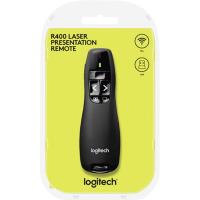 ราคา R400 เครื่องนำเสนองาน (Wireless remote control & Laser pointer) โลโก้ เลเซอร์พ้อยเตอร์ พร้อมถุงเคส คู่มือการใช้งาน (29466442309)