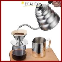 ราคา จัดส่งจากประเทศไทยDEALIFY Pour Over Coffee Pot, กาต้มกาแฟสแตนเลสความจุ 1 ลิตร, พร้อมเทอร์โมมิเตอร์ กาต้มน้ําหยด ชงกาแฟ (56962137846)