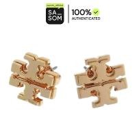 ราคา Tory Burch Small Logo Stud Earrings Gold | ของแท้ ตรวจสอบโดย SASOM (51361335931)