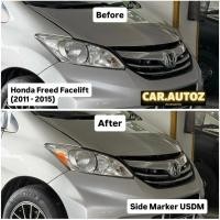 ราคา สติ๊กเกอร์เครื่องหมายด้านข้างสีส้มสําหรับไฟหน้า Honda Freed Facelift (43128212957)