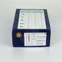ราคา *TPC*สกรูเกลียวปล่อยหัวเตเปอร์แฉก ชุบนิเกิ้ล FH # 7x1/2 (บรรจุกล่องละ1,000ตัว) (23633646334)