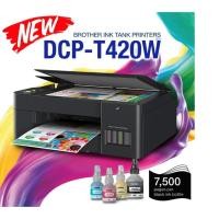 ราคา Brother DCP-T420W Refill Tank Printer บาร์เทอร์ เครื่องพิมพ์พร้อมแท้งค์ รุ่น DCP-T420W พร้อมหมึกแท้ (8450016990)