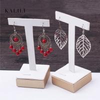 ราคา ที่เก็บเครื่องประดับ ต่างหูแขวนรูปตัว ที ทองพันเกลียวชั้นวางเครื่องประดับสร้อยข้อมือต่างหูต่างหูชั้นวางแสดงครัวเรือน1 (45159883582)