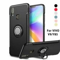 ราคา เคสเกราะสองชั้น Vivo V9 plus ring วัสดุอย่างดี รุ่นมีสไตล์ (42205753692)