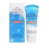 ราคา แท้ 100% ลดล้างสต็อค Mistine Snow Frozen Whitening Sunscreen Facial Cream SPF 50 PA++++ 30 ml. ครีมกันแดดสูตรเย็น (3379949710)