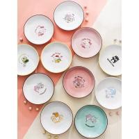 ราคา RESTOCK Sanrio Character Ceramics Plate (Hello Kitty, Melody, Gudetama,Bad Badtz Maru,Little Twin Stars,Cinnamonroll) (26483229807)