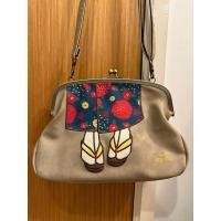 ราคา กระเป๋าสะพาย ลายปักกิโมโน แบรนด์ญี่ปุ่น Mis Zapatos ของแท้ มือสอง (28451674430)