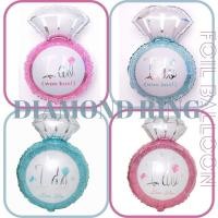 ราคา ข้อเสนอตกแต่งงานแต่งงานเพชรสีชมพูแหวนเพชรสีฟ้าลูกโป่งฟอยล์แหวนเพชรลูกโป่งฟอยล์ (40882160769)