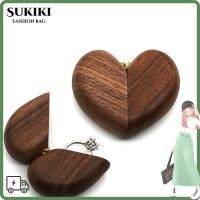 ราคา กล่องเครื่องประดับ ซูกิกิ, กล่องเก็บแหวนรูปหัวใจไม้, ที่ใส่ของขวัญย้อนยุคหมั้นเครื่องประดับงานแต่งงานแหวน (51013253182)