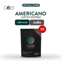 ราคา ( โปรโมชั่น 5 ถุง ) GODI AMERICANO INSTANT COFFEE อเมริกาโน่ กาแฟสำเร็จรูป ตราโกดีซ์ (57157050904)