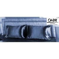 ราคา OHM ปลอกหมอนหนุน ผ้าเครปซาติน 220 เส้น (แพคคู่) สีเทาเข้ม (1428345871)