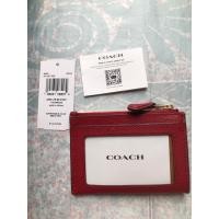 ราคา กระเป๋าใส่นามบัตรCoachสีแดงของใหม่ (56700166094)