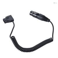 ราคา Andoer D-Tap ชาย XLR 4-Pin หญิงอะแดปเตอร์สายไฟสําหรับ V-mount แบตเตอรี่แผ่นกล้องวิดีโอ Monitor (28921600691)