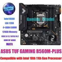 ราคา ใช้ ASUS TUF GAMING B560M-PLUS MATX เมนบอร์ด DDR4 B560 ชิปเซ็ตใช้งานร่วมกับ Intel 10th 11th ทดสอบ (42116186554)