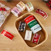 ราคา สติ๊กเกอร์ม้วน สติ๊กเกอร์คริสต์มาส แซนต้า Christmas sticker rolls ชุดแซนต้า (22453470372)