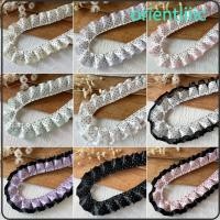 ราคา ORIEN ริบบิ้นจีบสองชั้น 2M DIY ตัดแต่งชุดโลลิต้า วินเทจ สำหรับงานฝีมือ (56908639446)