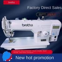ราคา จักรเย็บผ้าอุตสาหกรรมคอมพิวเตอร์จักรเย็บผ้าแบนฮ่องกงร่วมทุนไฟฟ้าตรงไดรฟ์จักรเย็บผ้าบ้านอัตโนมัติใหม่ (9242287020)