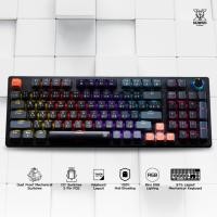 ราคา NUBWO X801 ELEANOR คีย์บอร์ด Mechanical MINI RGB CIY BLUE Switch ขนาด 97% Full-Size ราคา 749.- (29960176639)