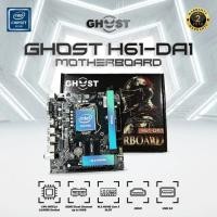 ราคา Ghost เมนบอร์ด H61-DA1 สล็อต NVMe LGA1155 เมนบอร์ด Intel H61 M-ATX (50360778717)