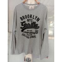 ราคา เสื้อยืดแขนยาววินเทจ งานป้ายgorillaมือสอง (18677584262)