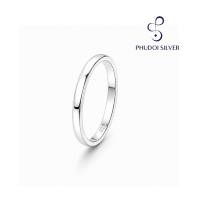 ราคา ภูดอยซิลเวอร์ แหวนหน้าท้องปลิง หนา 3 มิล เงินแท้ 92.5% (41280737265)
