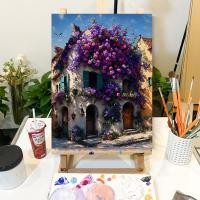 ราคา ภาพวาดสีน้ํามันดิจิตอล ทําเอง ภาพวาดสีน้ํามันที่ทําด้วยมือ ไม่มีกรอบ (46013356058)
