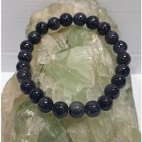 ราคา หยก หยกพม่า สร้อยข้อมือหยกดำ 8.4 และ 9.3 mm (44662330532)