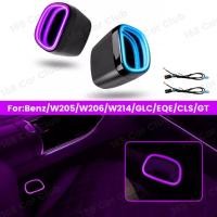 ราคา 64 Color Ambient Light For Mercedes Benz W205 W213 W214 W206 X254 EQE CLS GT GLC Car Safety Buckle (52204433083)