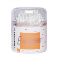 ราคา [สินค้าส่งด่วน] เอเวอร์กรีนคัตตันบัดกระปุก 100ก้าน EVERGREEN COTTON BUD 100PCS. (27545014025)